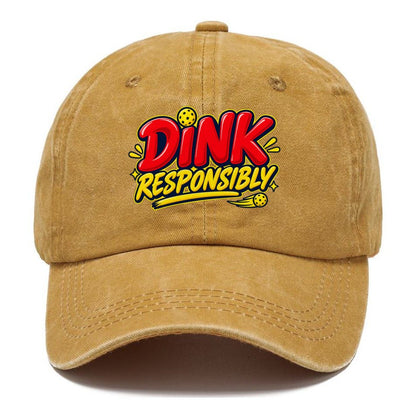 Dink Responsibly Pickleball Life Classic Cap – Golden Harvest