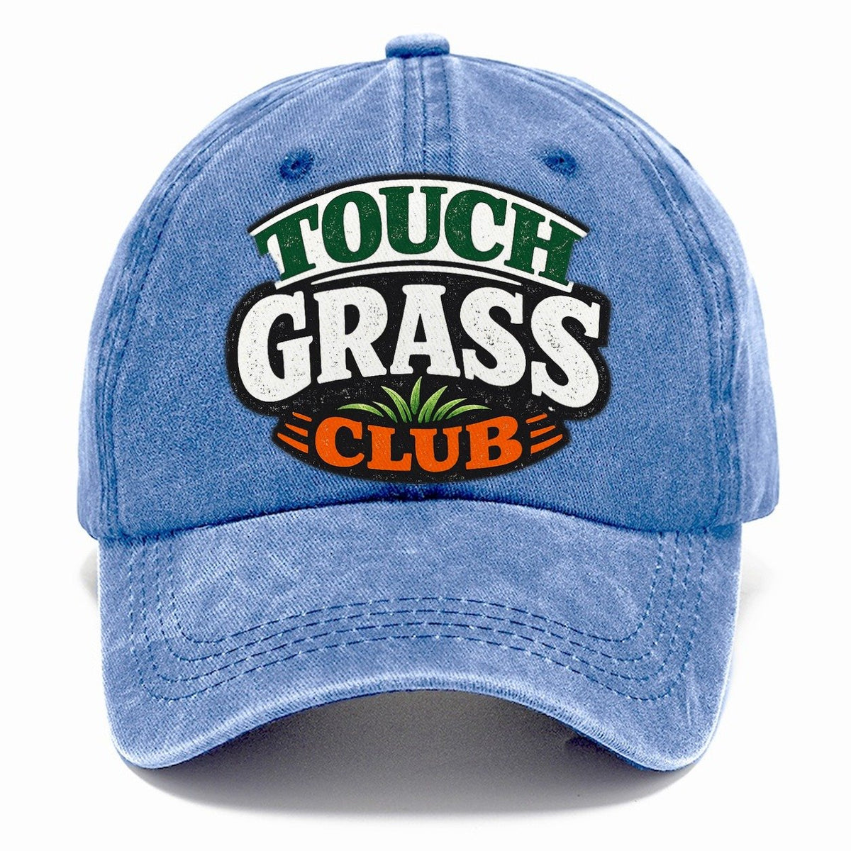 Touch Grass Club Classic Cap – Summer Sky