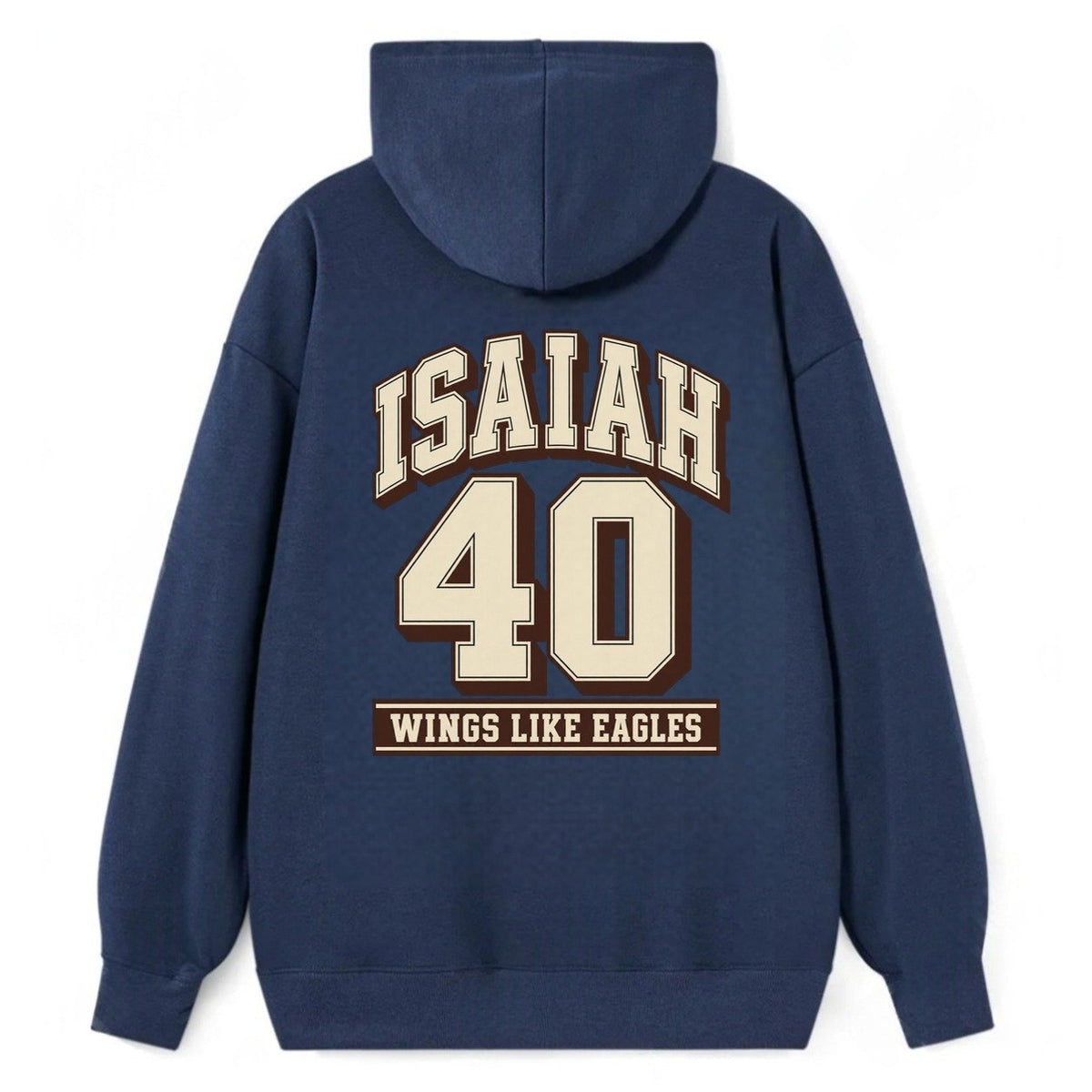 Isaiah 40 Varsity Chapel Varsity Classic Pullover Hoodie – Navy
