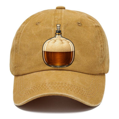 Carboy Of Fermenting Wort Homebrewing Classic Cap – Golden Harvest