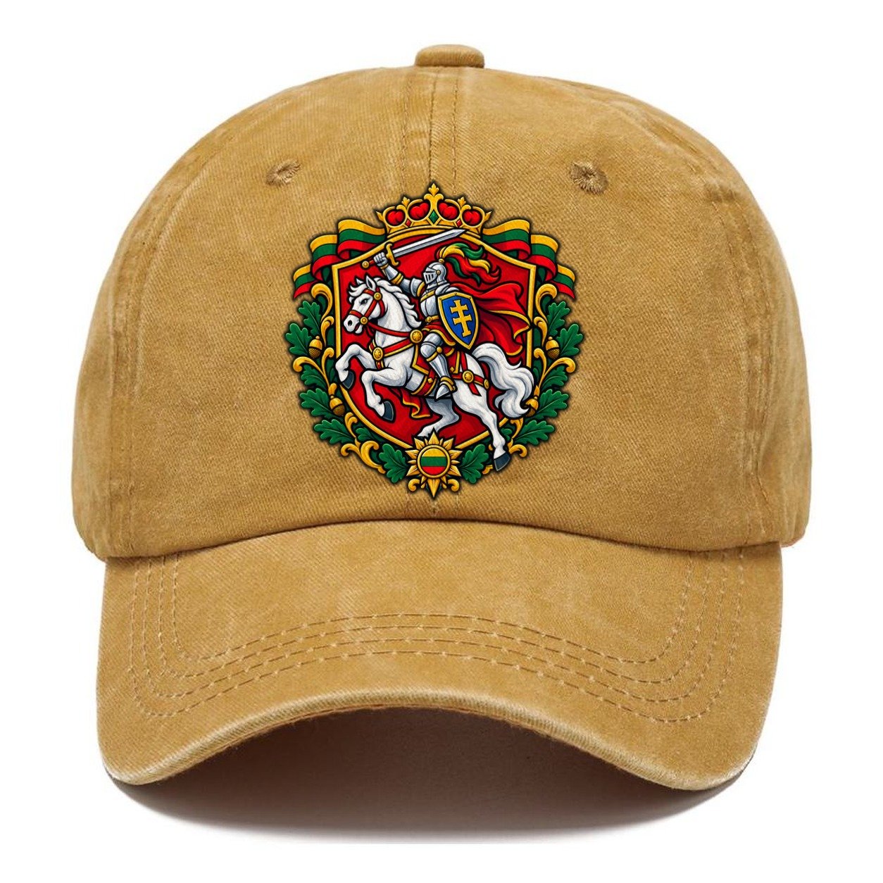 Lithuania Heraldic Crest Country Logos Classic Cap – Golden Harvest