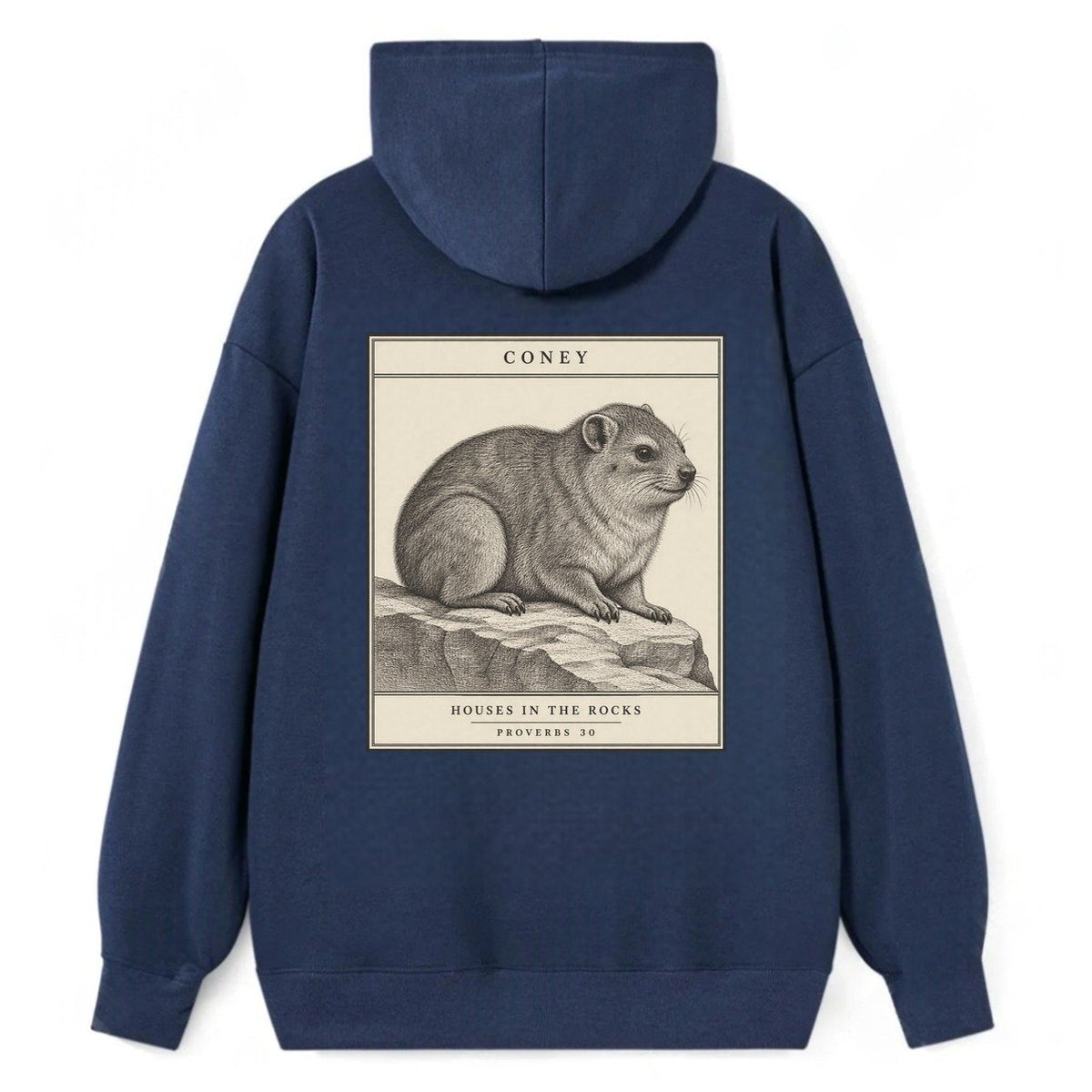 Coney Specimen Plate Creature Canticle Classic Pullover Hoodie – Navy