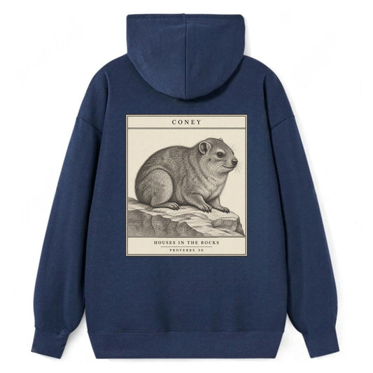 Coney Specimen Plate Creature Canticle Classic Pullover Hoodie – Navy