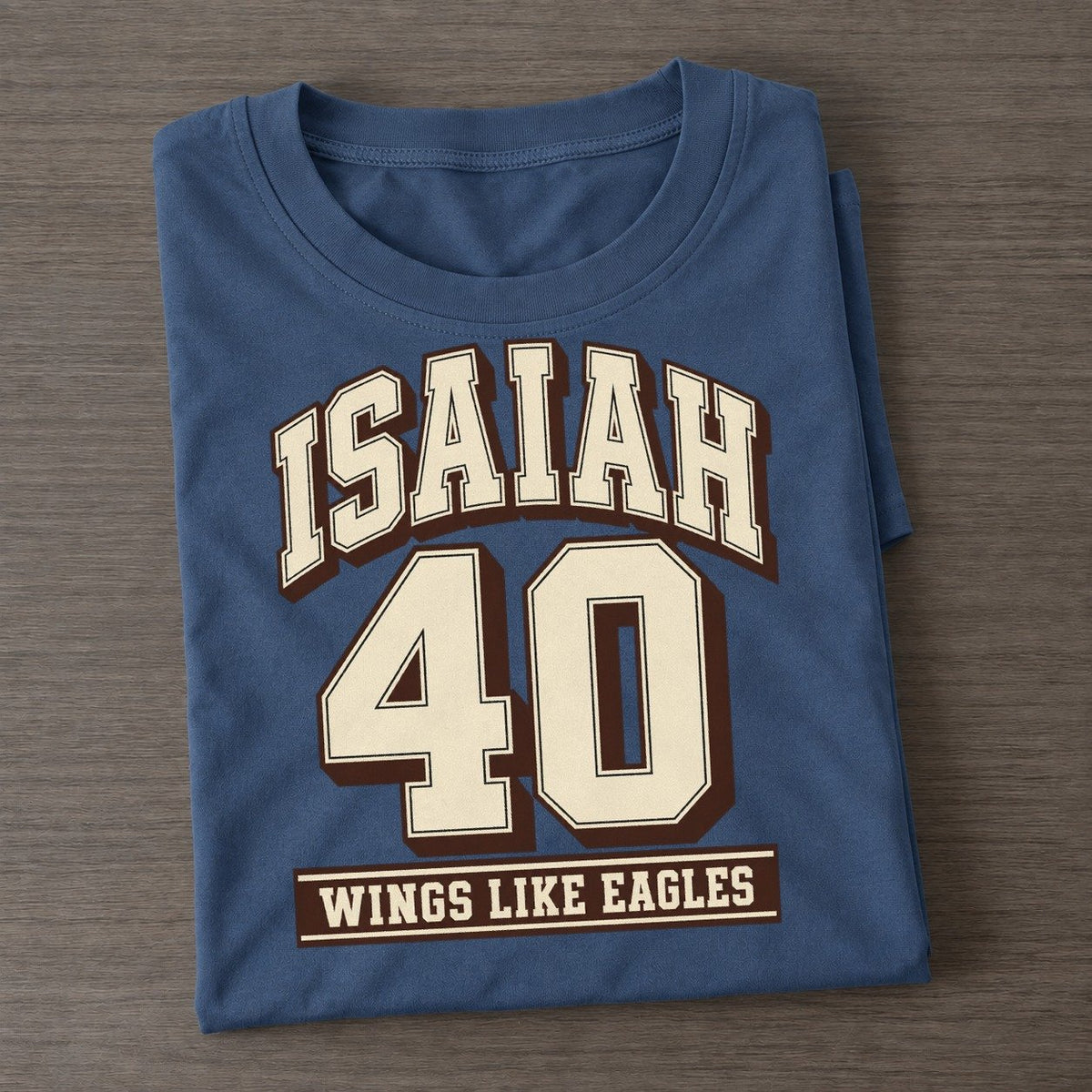 Isaiah 40 Varsity Chapel Varsity Classic T-shirt – Twilight Navy