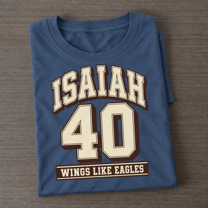 Isaiah 40 Varsity Chapel Varsity Classic T-shirt – Twilight Navy