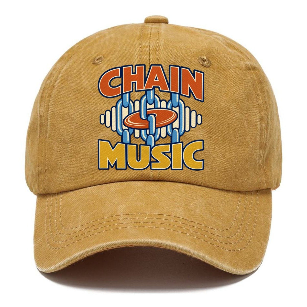 Chain Music Disc Golf Classic Cap – Golden Harvest