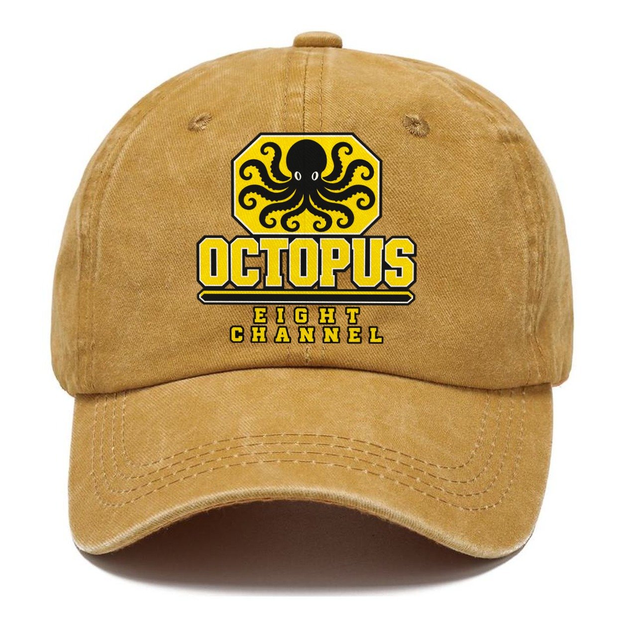 Octopus Eight Channel Heavy Duty Classic Cap – Golden Harvest