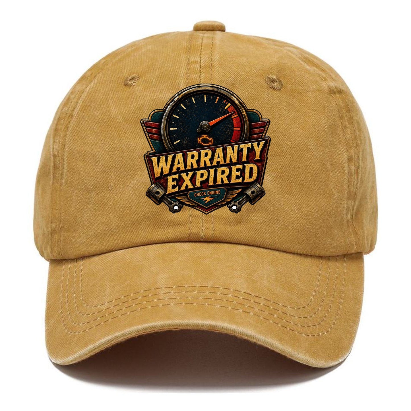 Warranty Expired Check Engine Classic Cap – Golden Harvest