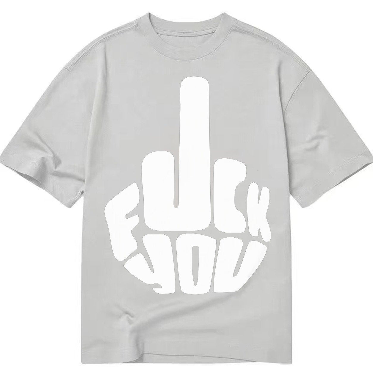 Fuck You Classic T-shirt – Grey
