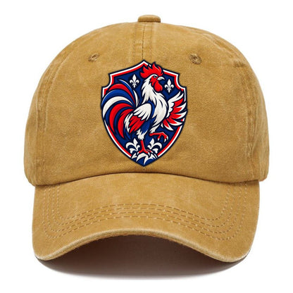 France Minimal Emblem Country Logos Classic Cap – Golden Harvest