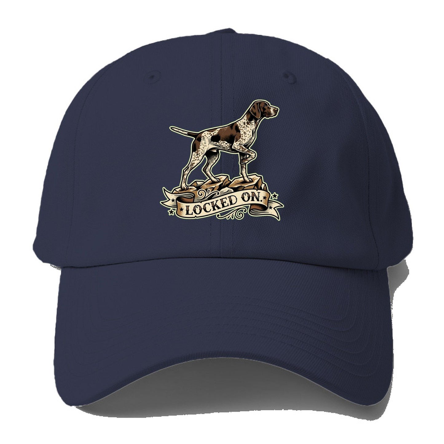 Locked On Dog Baseball Cap – Twilight Navy