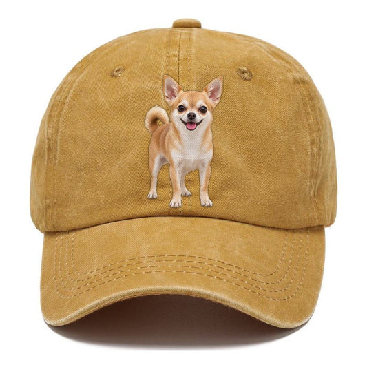 Chihuahua Standing Top Breeds Classic Cap – Golden Harvest
