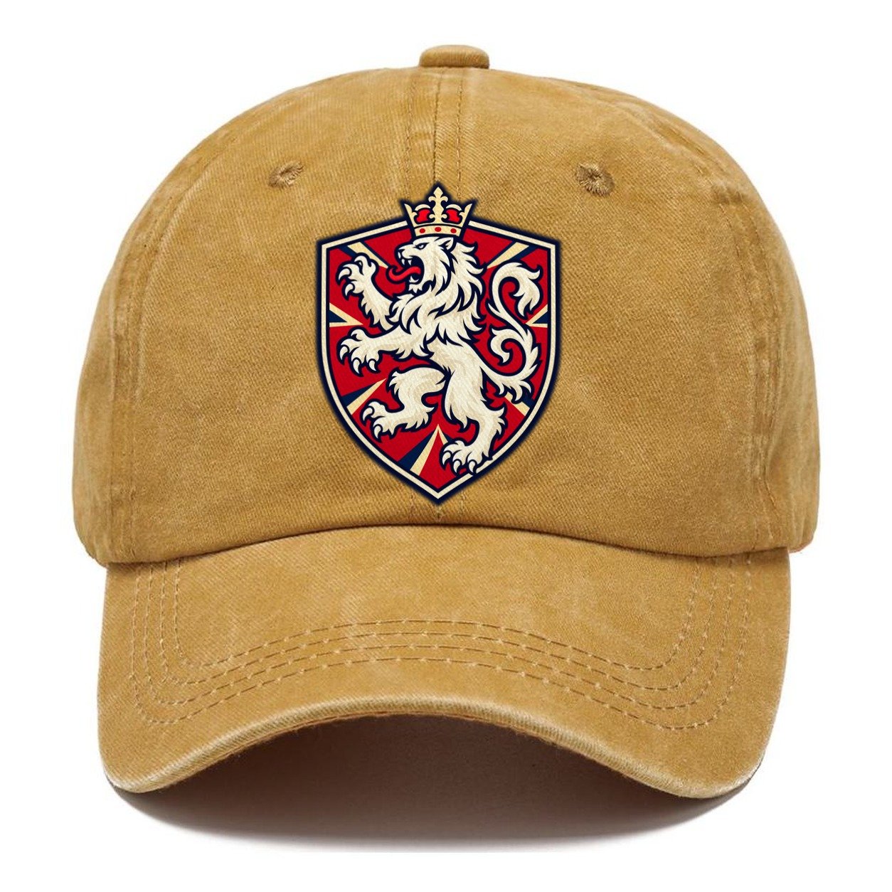 United Kingdom Minimal Emblem Country Logos Classic Cap – Golden Harvest
