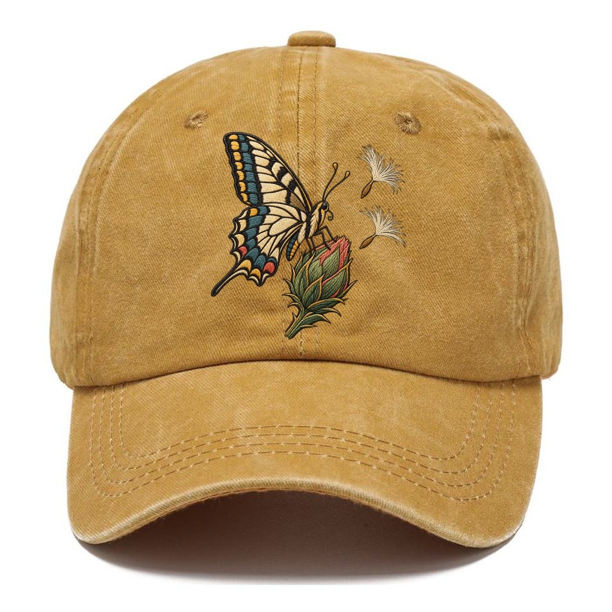 Swallowtail Thistle Rest Gentle Wild Classic Cap – Golden Harvest