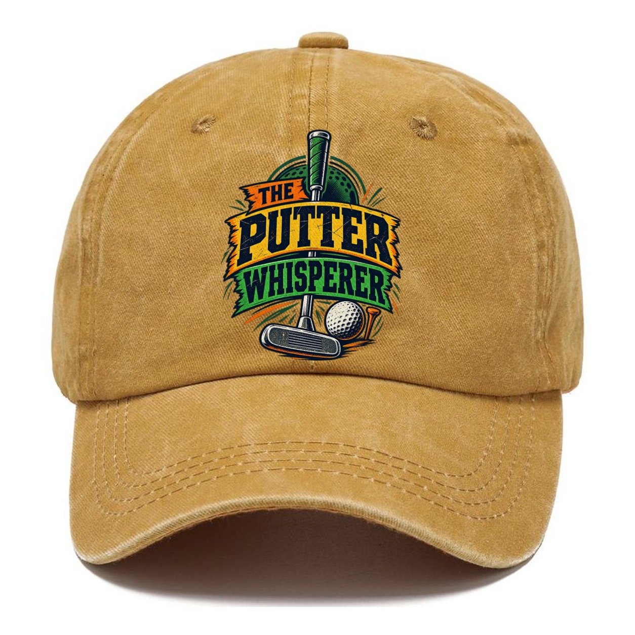 The Putter Whisperer Golf Life Classic Cap – Golden Harvest