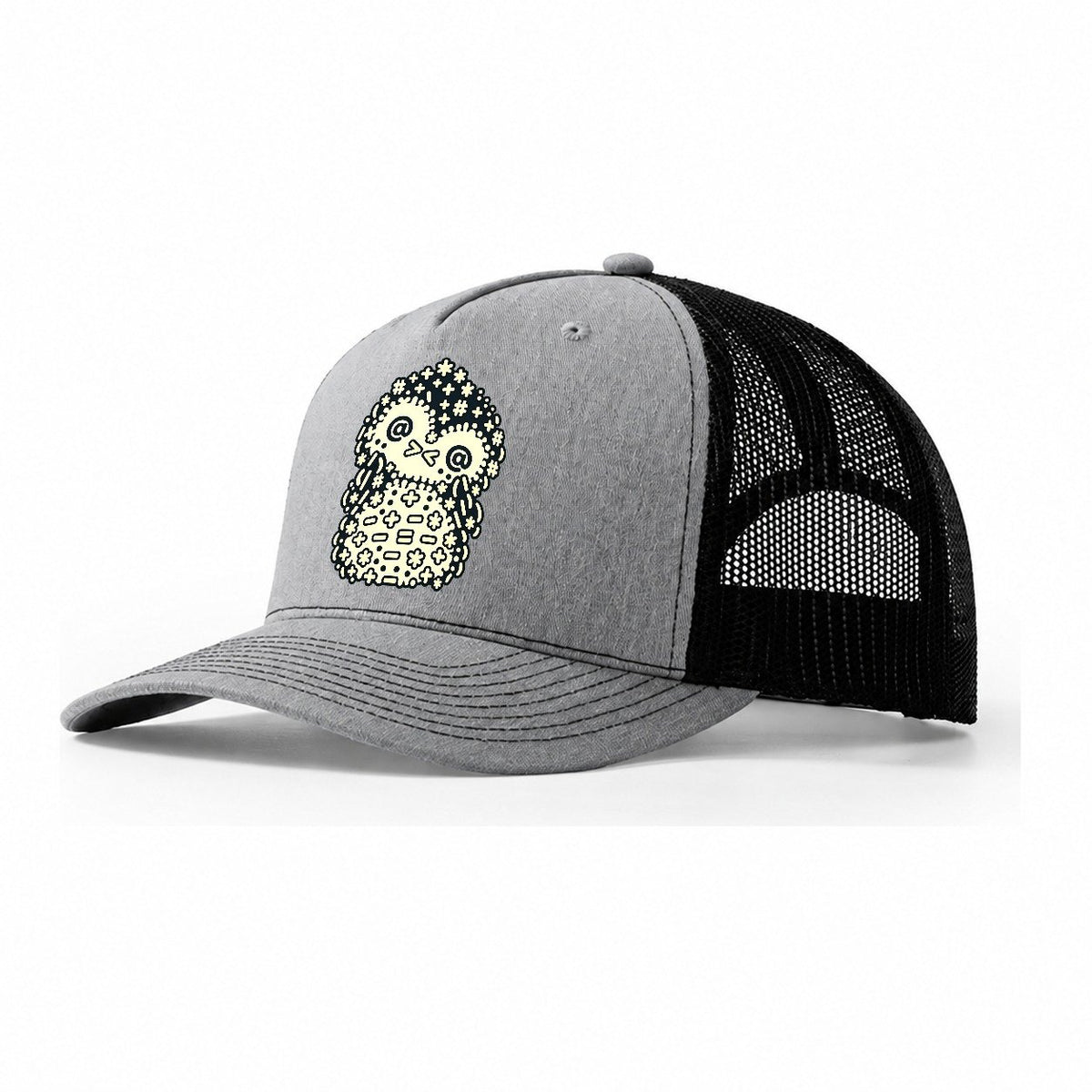 Penguin Pebble Trucker Hat – Sport Grey Black