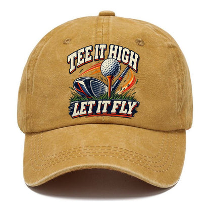 Tee It High Let It Fly Golf Life Classic Cap – Golden Harvest