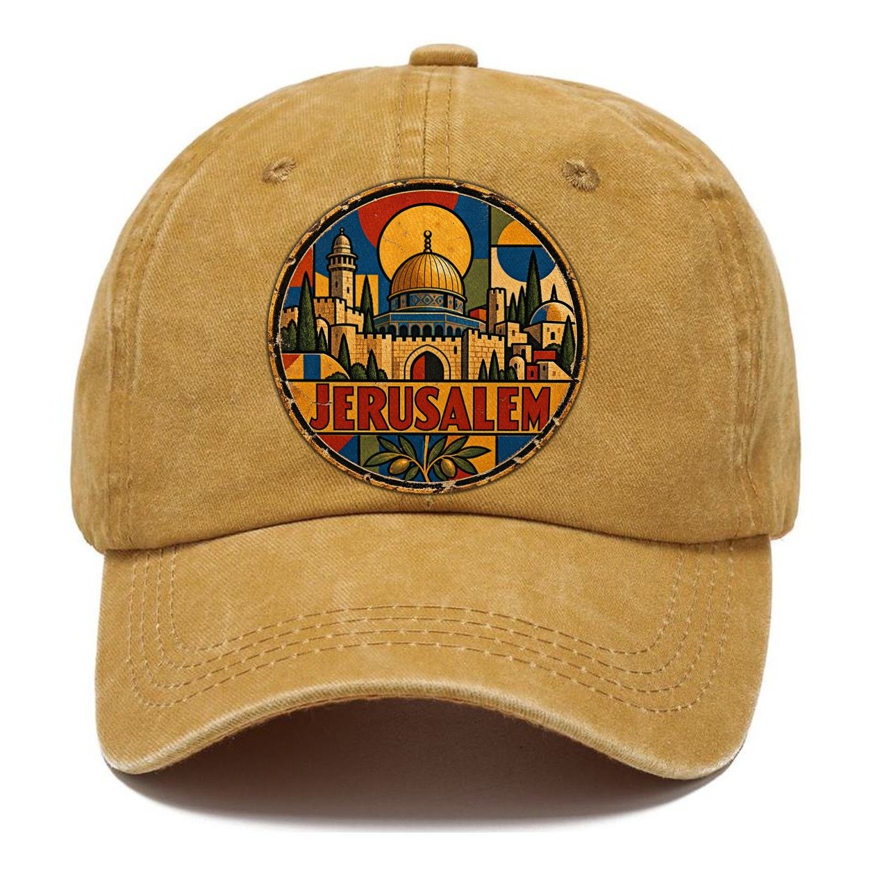 Bauhaus Jerusalem Poster Mark Jerusalem Classic Cap – Golden Harvest