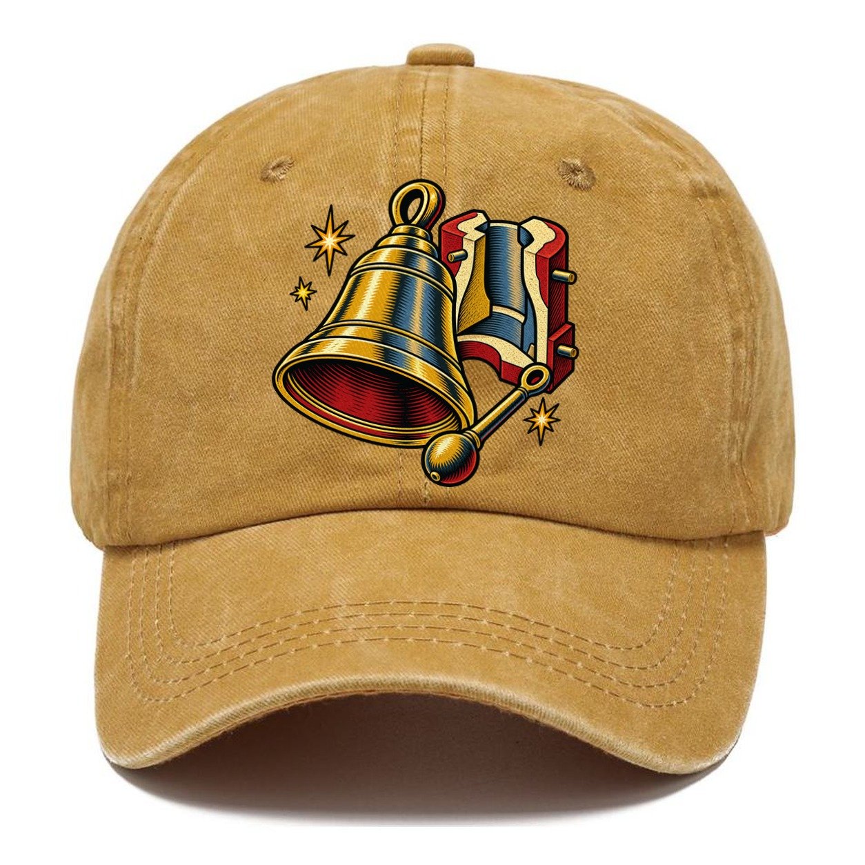 Bellfounder Handbell Mould And Clapper Uk Culture Heritage Classic Cap – Golden Harvest