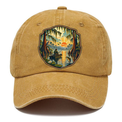 Bayou Cypress Still Water Fishing Club Classic Cap – Golden Harvest