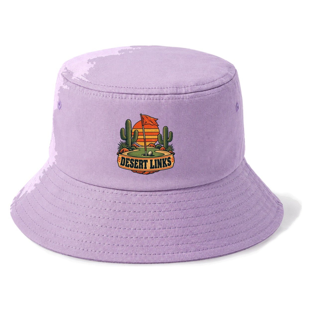 Desert Links Golf Life Bucket Hat – Purple