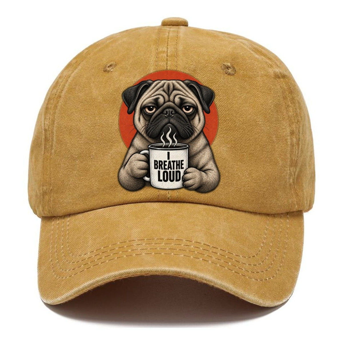 Pug Mug Truths Classic Cap – Golden Harvest