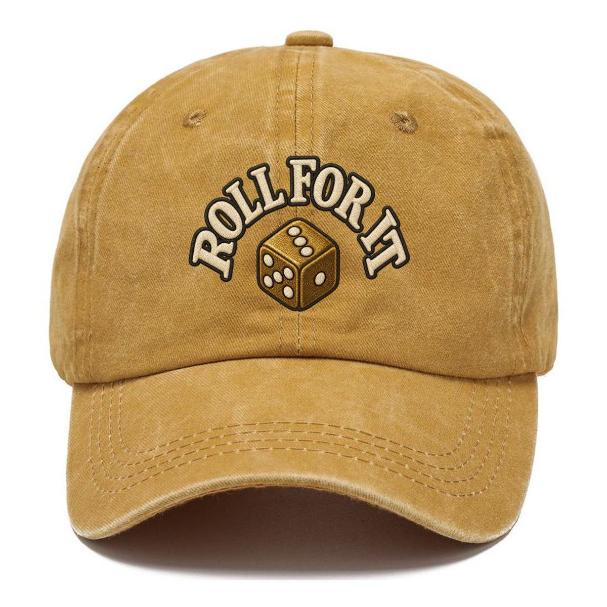Roll For It Board Games Classic Cap – Golden Harvest