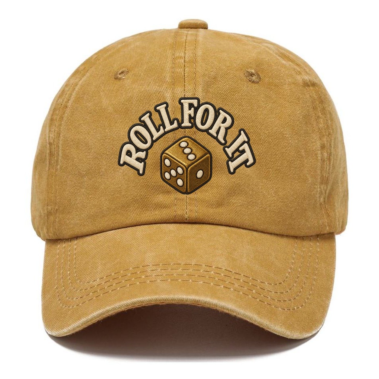 Roll For It Board Games Classic Cap – Golden Harvest
