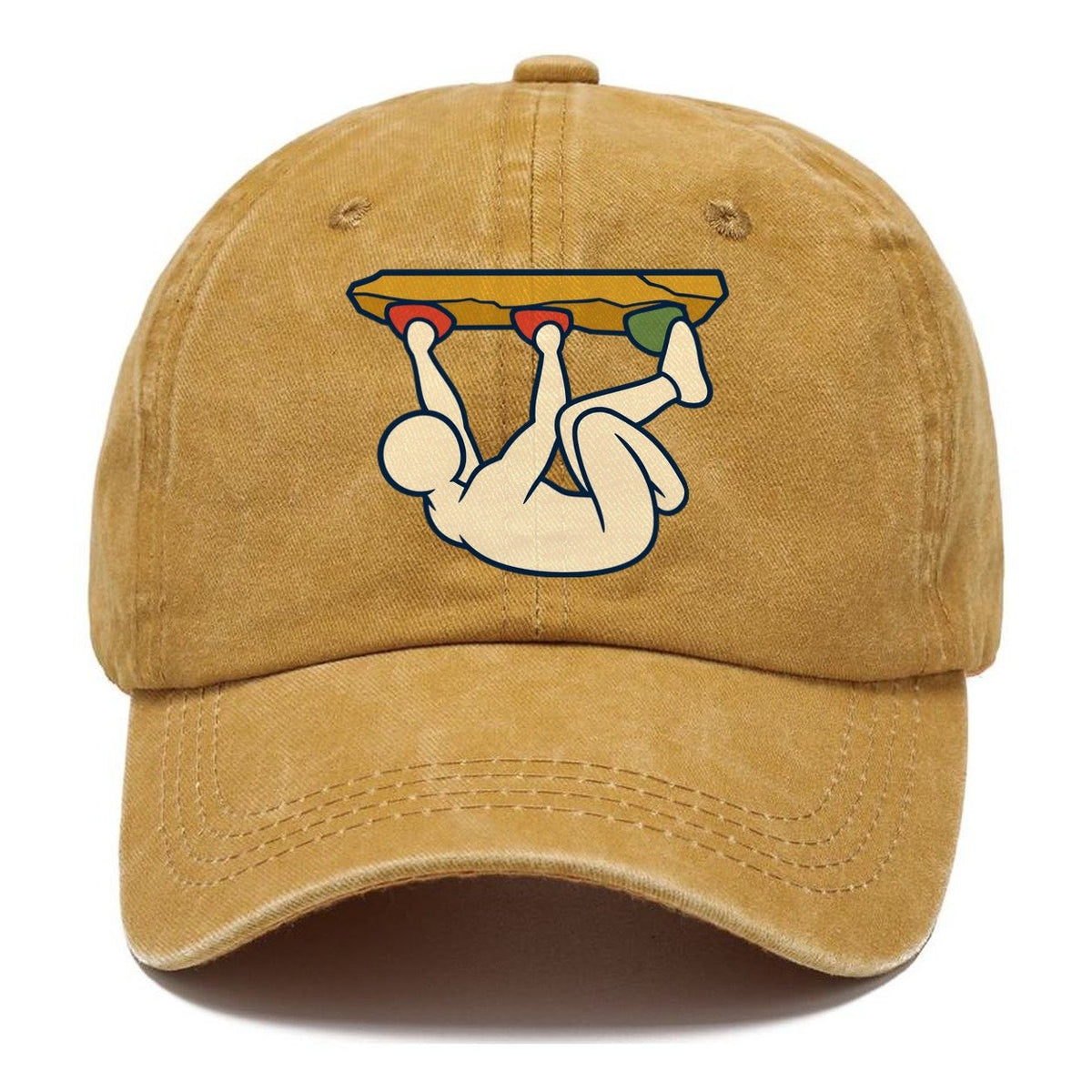 Overhang Body Position Rock Climbing Classic Cap – Golden Harvest