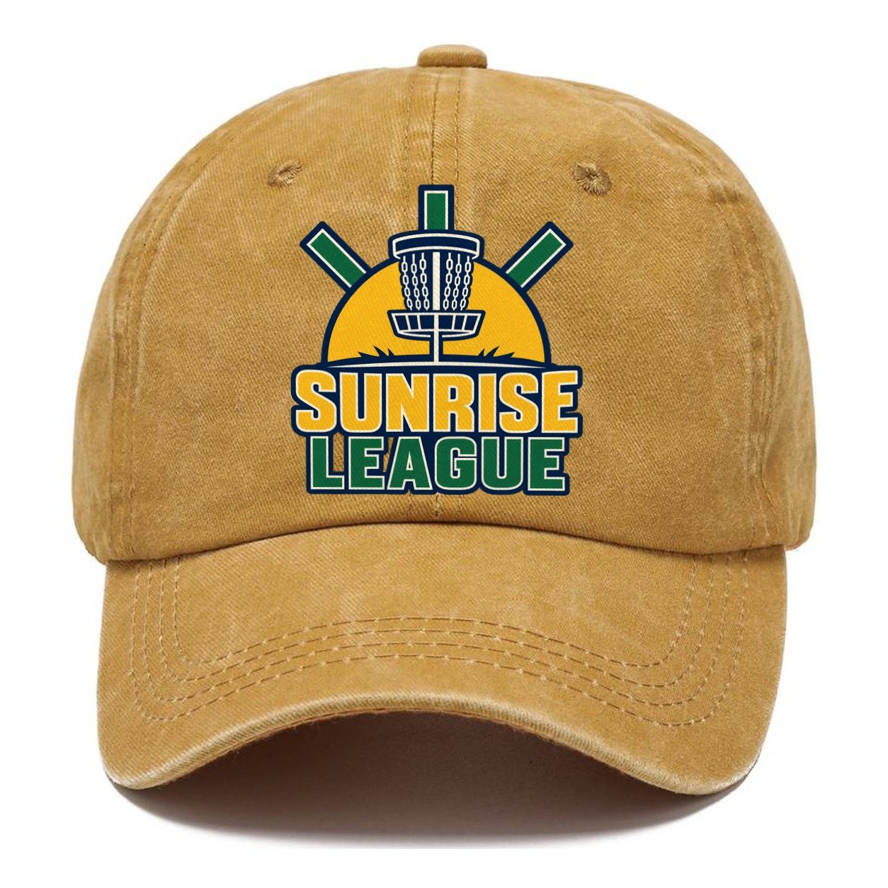Sunrise League Disc Golf Classic Cap – Golden Harvest