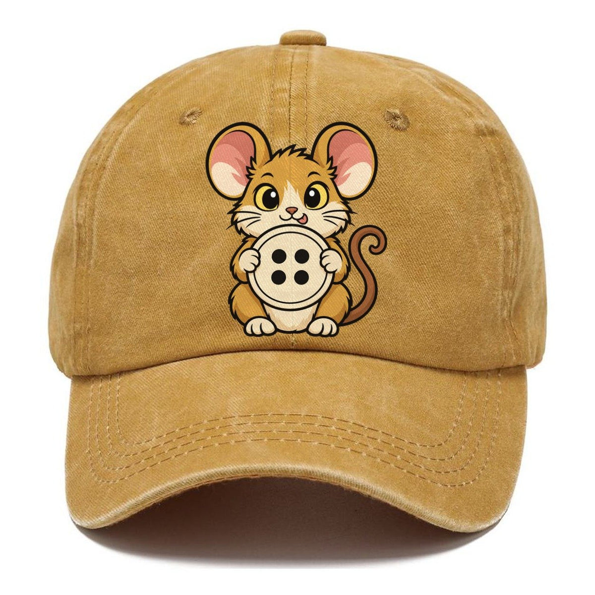 The Sewing Room Mouse Sewing And Quilting Classic Cap – Golden Harvest