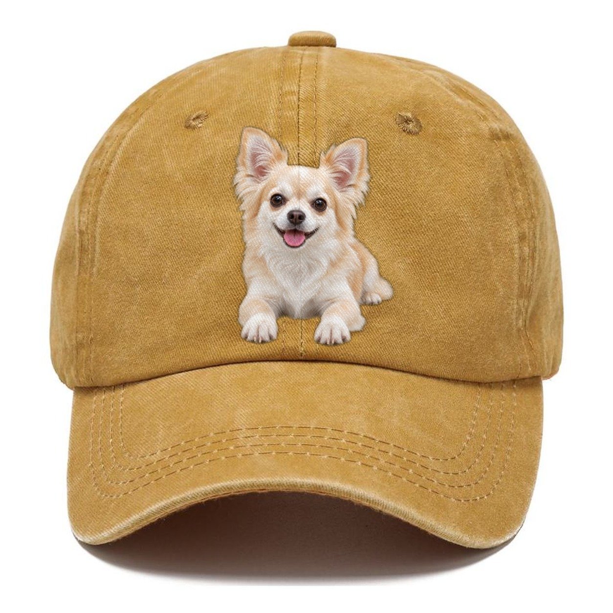 Chihuahua Lying Down Top Breeds Classic Cap – Golden Harvest