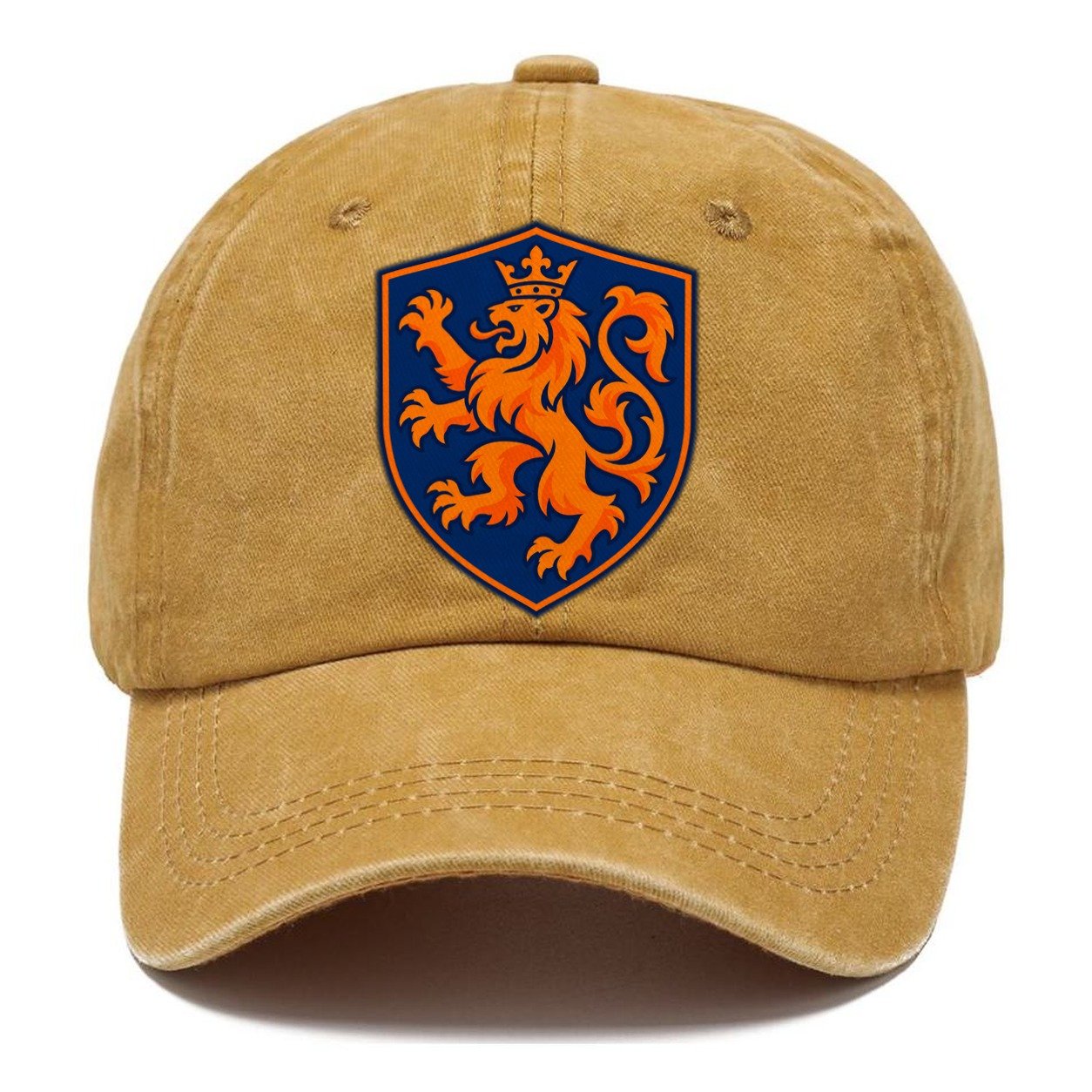 Netherlands Minimal Emblem Country Logos Classic Cap – Golden Harvest