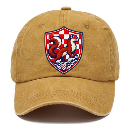 Croatia Minimal Emblem Country Logos Classic Cap – Golden Harvest