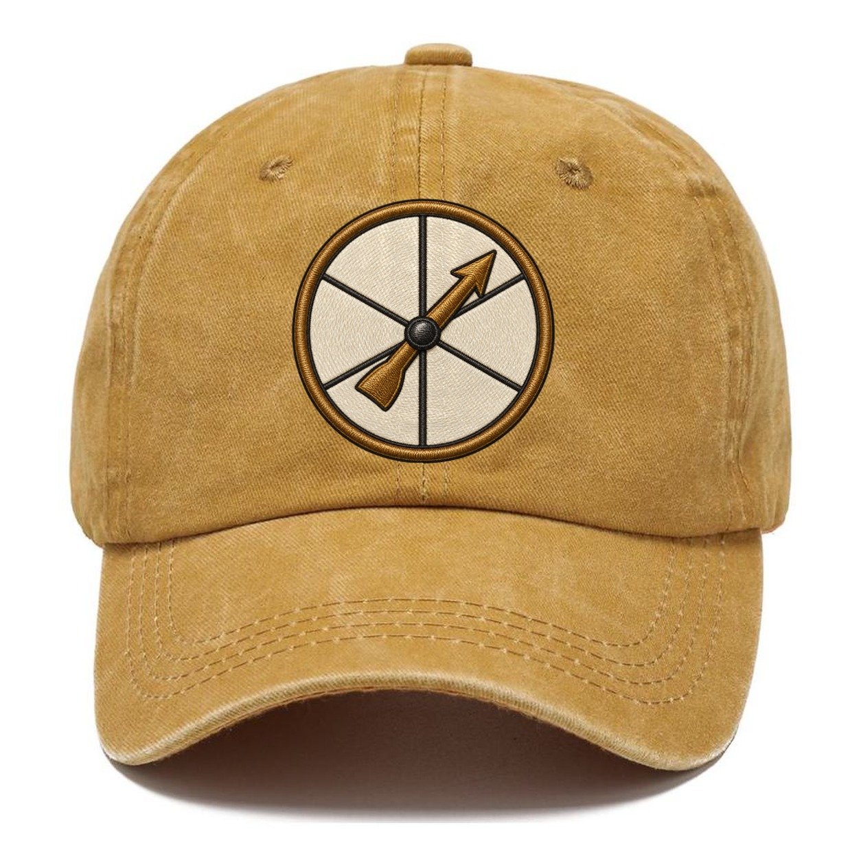 Spinner Arrow On A Round Dial Board Games Classic Cap – Golden Harvest