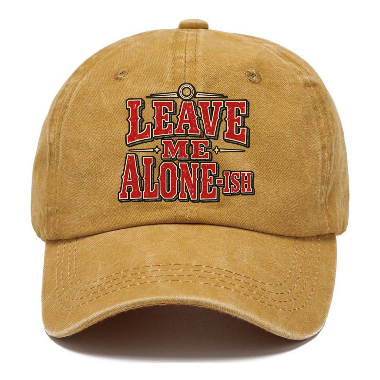 Leave Me Alone Ish American Wit Classic Cap – Golden Harvest