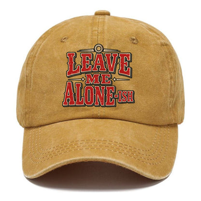 Leave Me Alone Ish American Wit Classic Cap – Golden Harvest