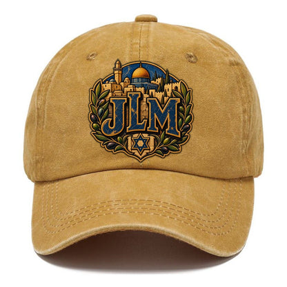 Jlm Monogram Jerusalem Classic Cap – Golden Harvest