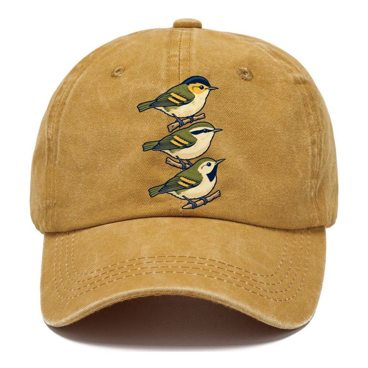 Woodland Warbler Set Birdwatching Classic Cap – Golden Harvest