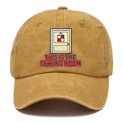 This Is The Sewing Room Sewing And Quilting Classic Cap – Golden Harvest