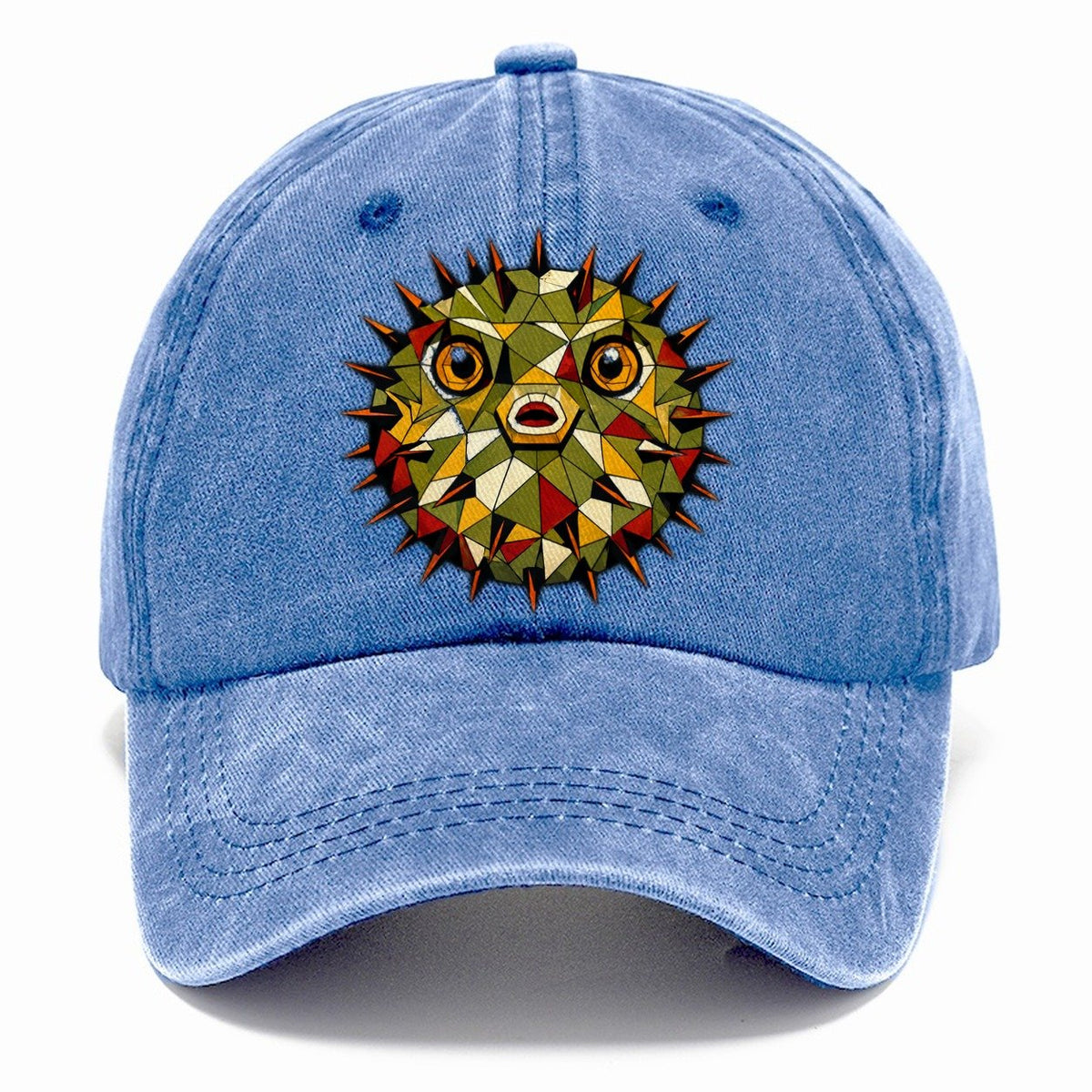 Pufferfish Inflated Spines Classic Cap – Summer Sky