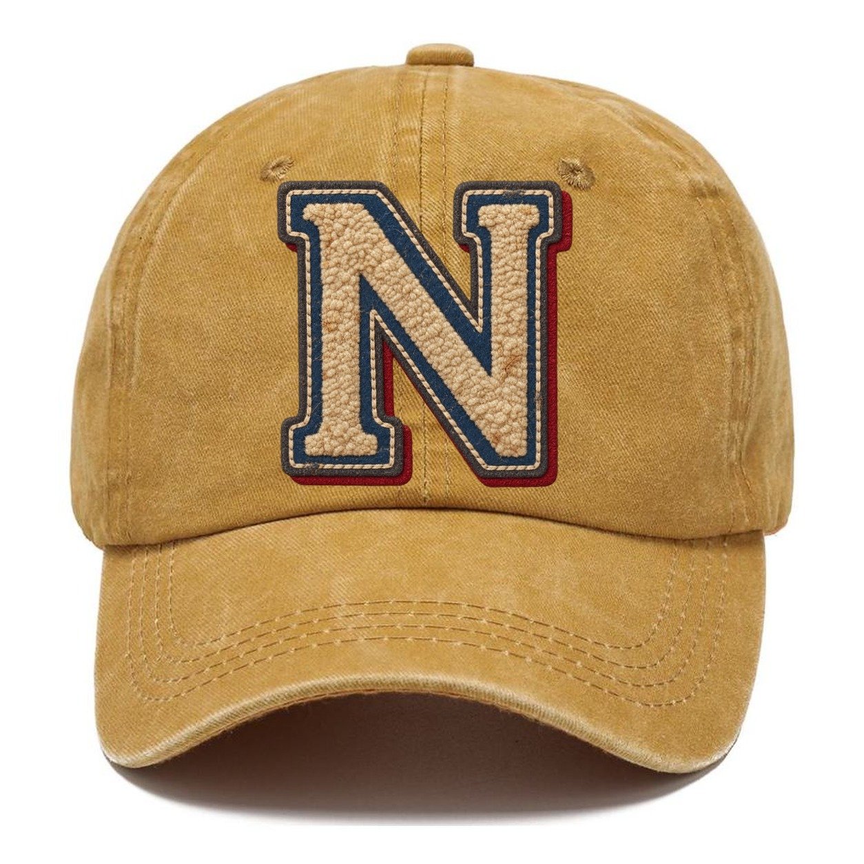 Varsity Chenille N Monogram Classic Cap – Golden Harvest