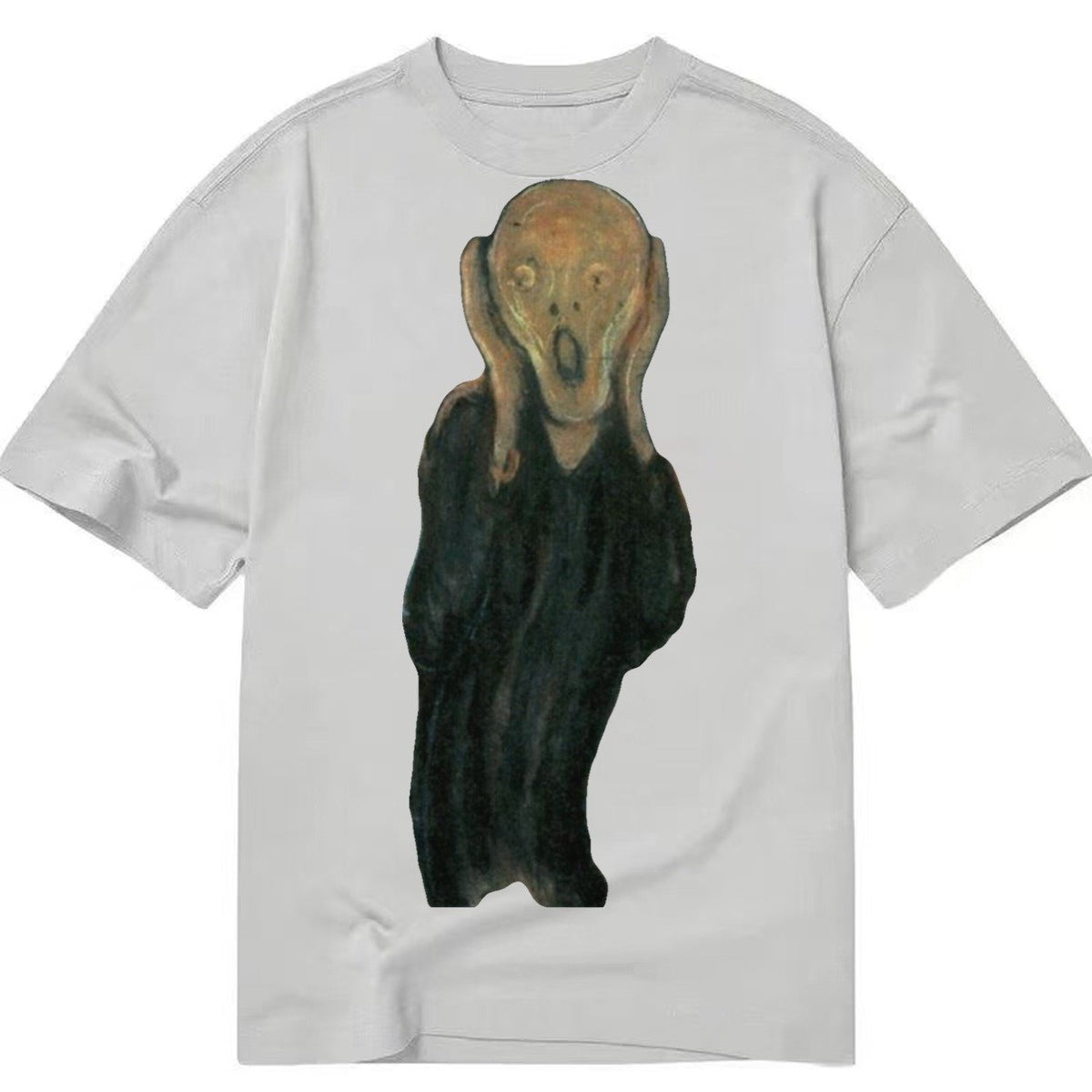 The Scream Classic T-shirt – Grey