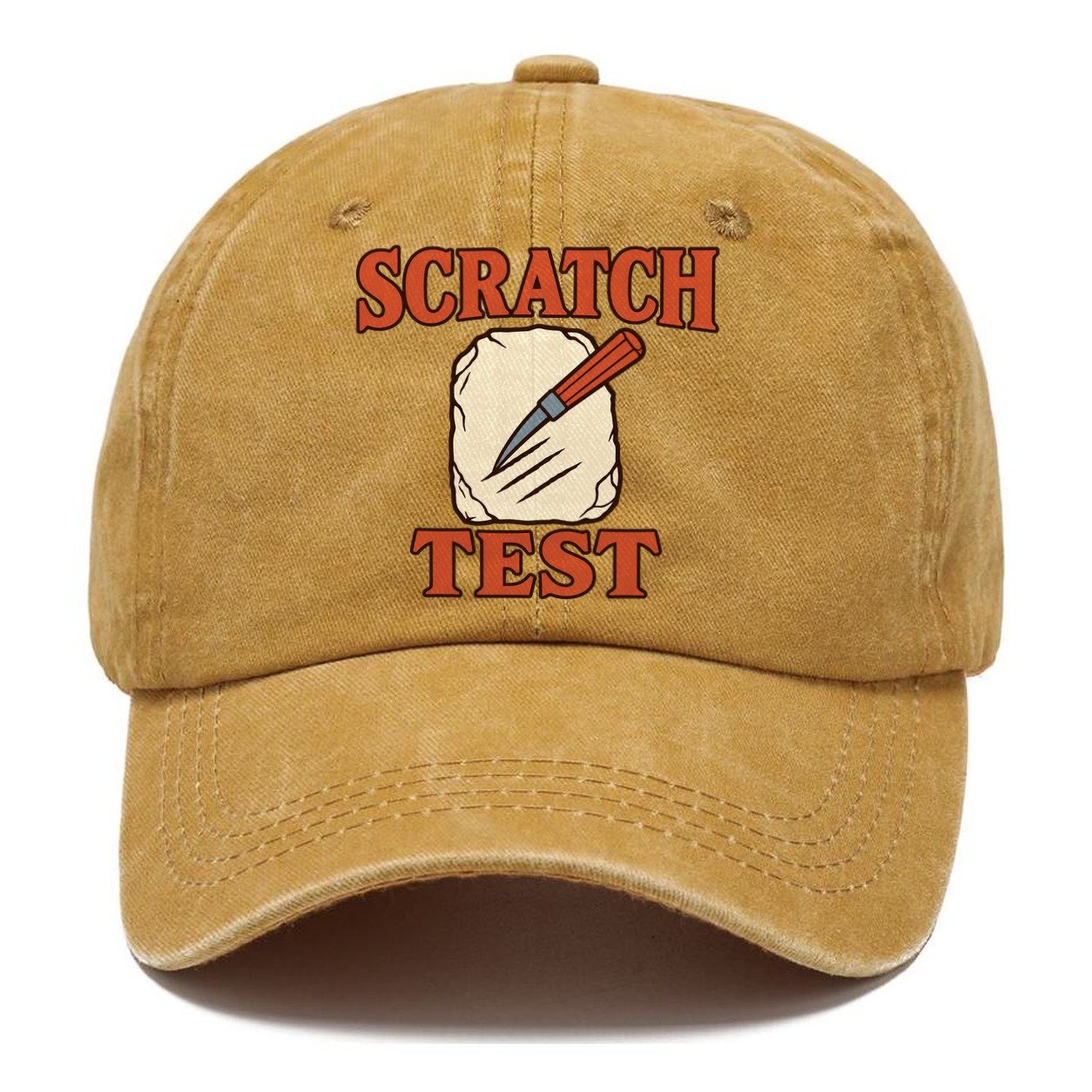 Hardness Scale Study Rocks And Minerals Classic Cap – Golden Harvest