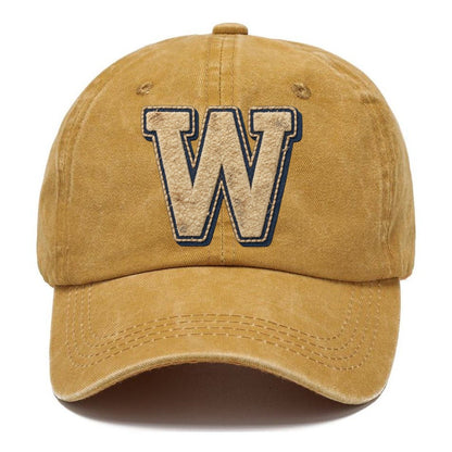 Varsity Chenille W Monogram Classic Cap – Golden Harvest