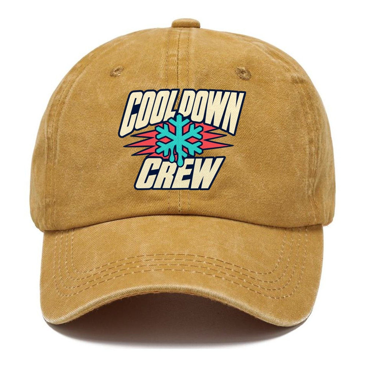 Cool Down Crew 90S Running Clubs Classic Cap – Golden Harvest