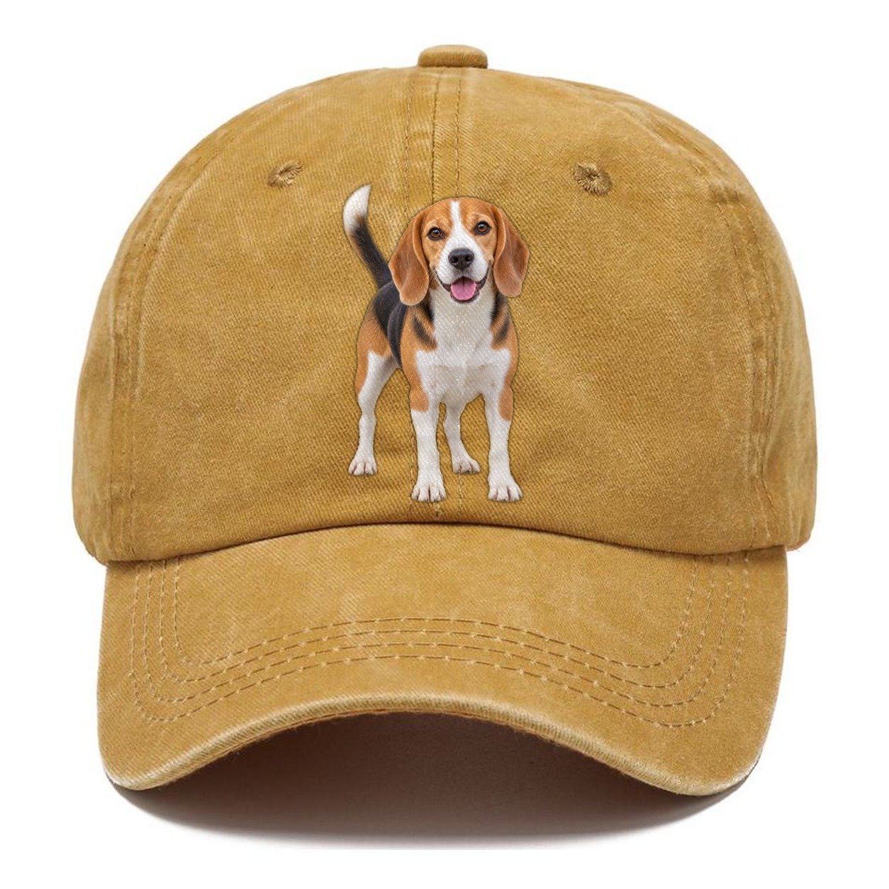 Beagle Standing Top Breeds Classic Cap – Golden Harvest