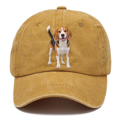Beagle Standing Top Breeds Classic Cap – Golden Harvest