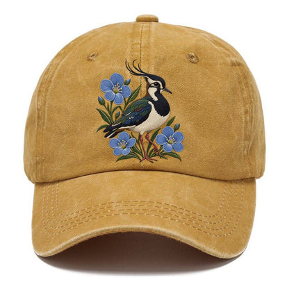 Northern Irish Flax And Lapwing Uk Culture Heritage Classic Cap – Golden Harvest