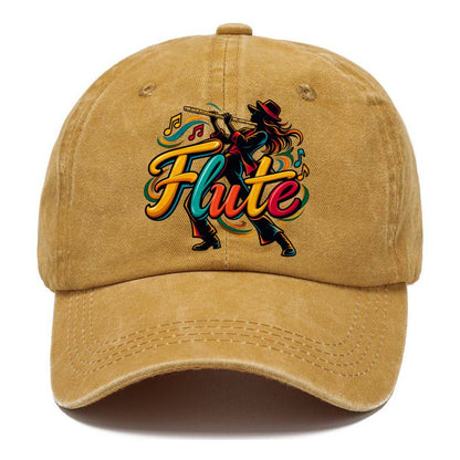 Flute Wordmark Music Instruments Classic Cap – Golden Harvest